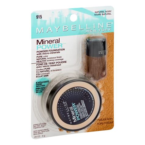 maybelline mineral powder color chart.